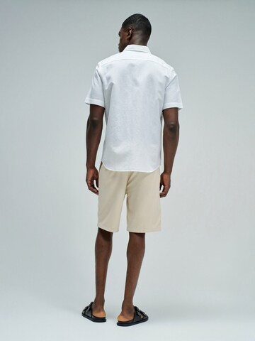 Coupe regular Chemise Salsa Jeans en blanc