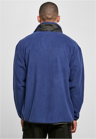 Urban Classics Fleece Jacket in Blue