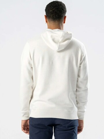 TEESHOPPEN Sweater ' Sweatshirt Hoodie ' in White