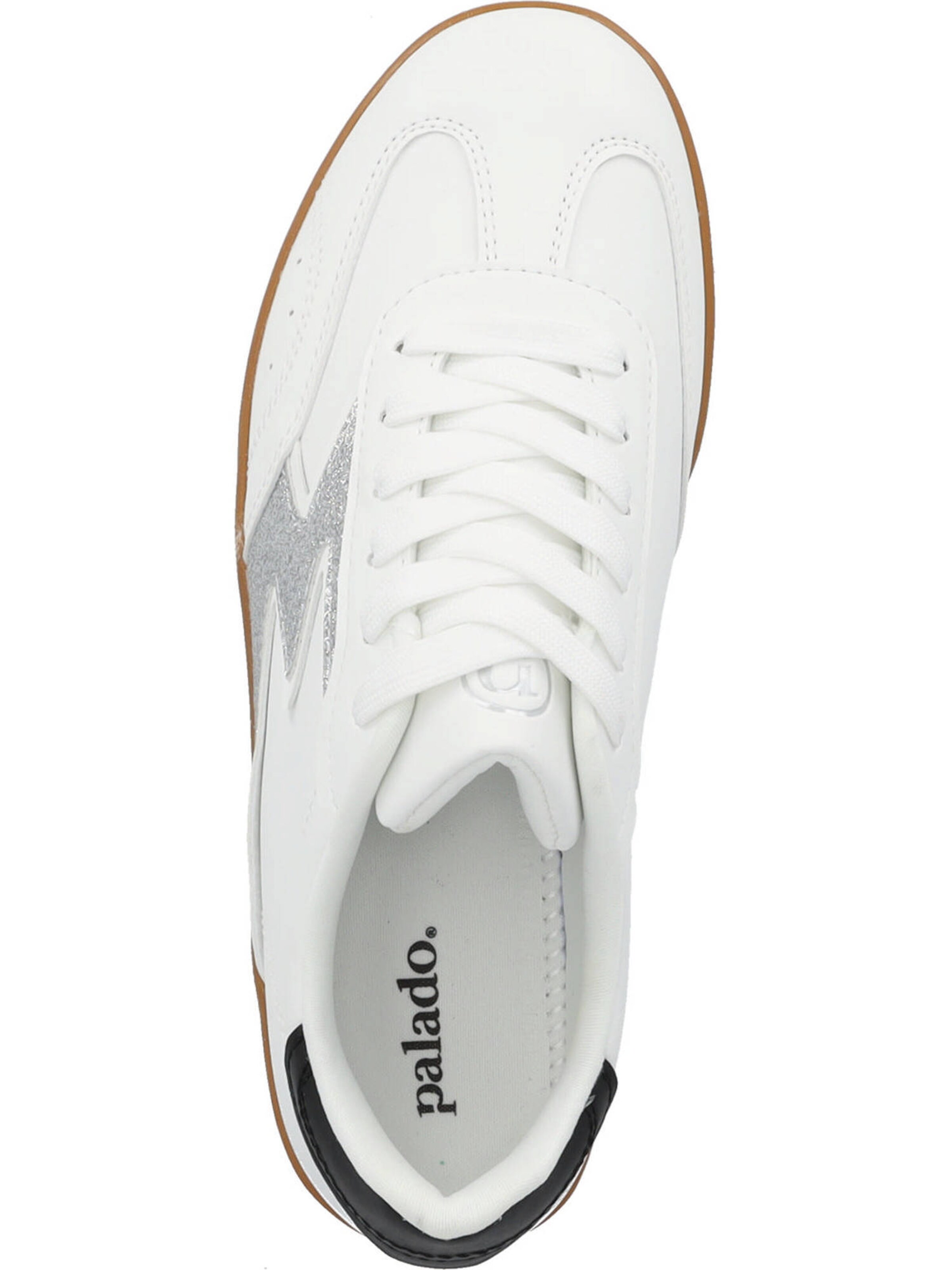 Baskets basses 'Astrantia' Palado en blanc