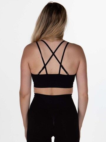 Divina Bustier Sport-BH 'Prime' in Schwarz