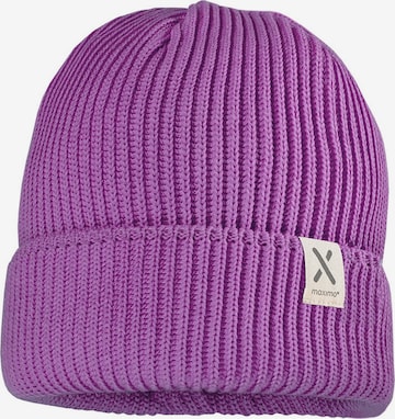 purpurinė MAXIMO Megzta kepurė: priekis