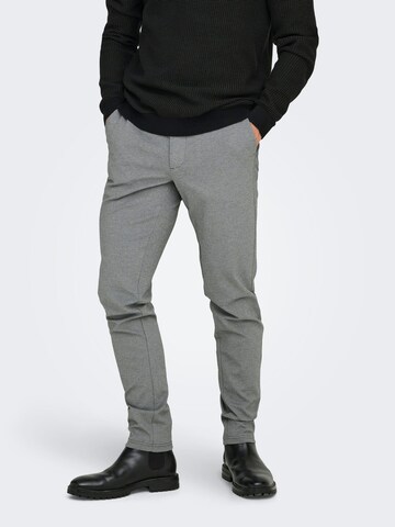 Only & Sons Baggy Broek 'Mark' in Grijs