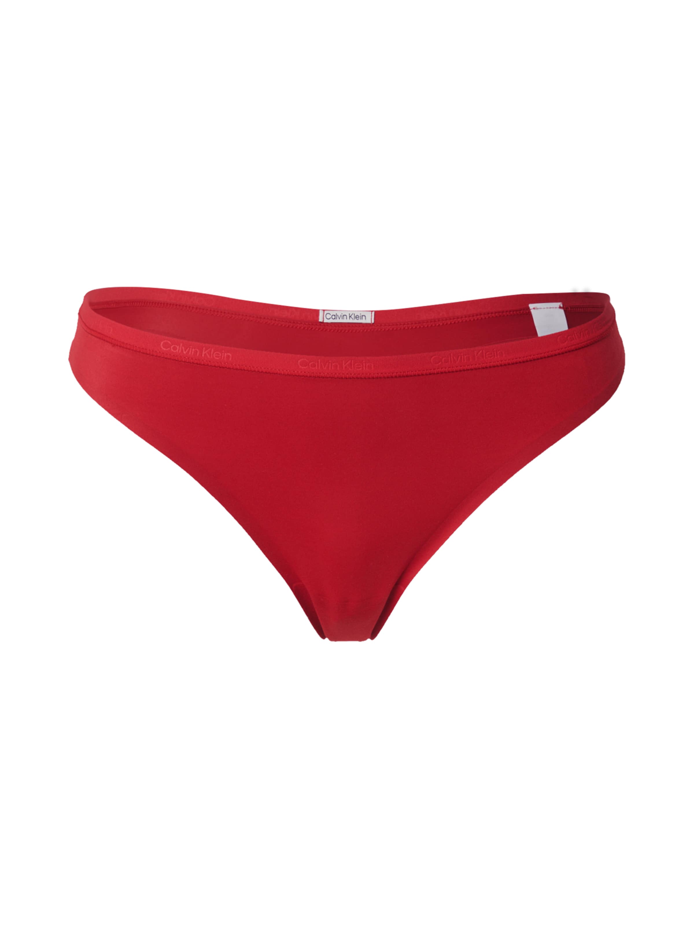 Calvin Klein Underwear String in Rood: voorkant