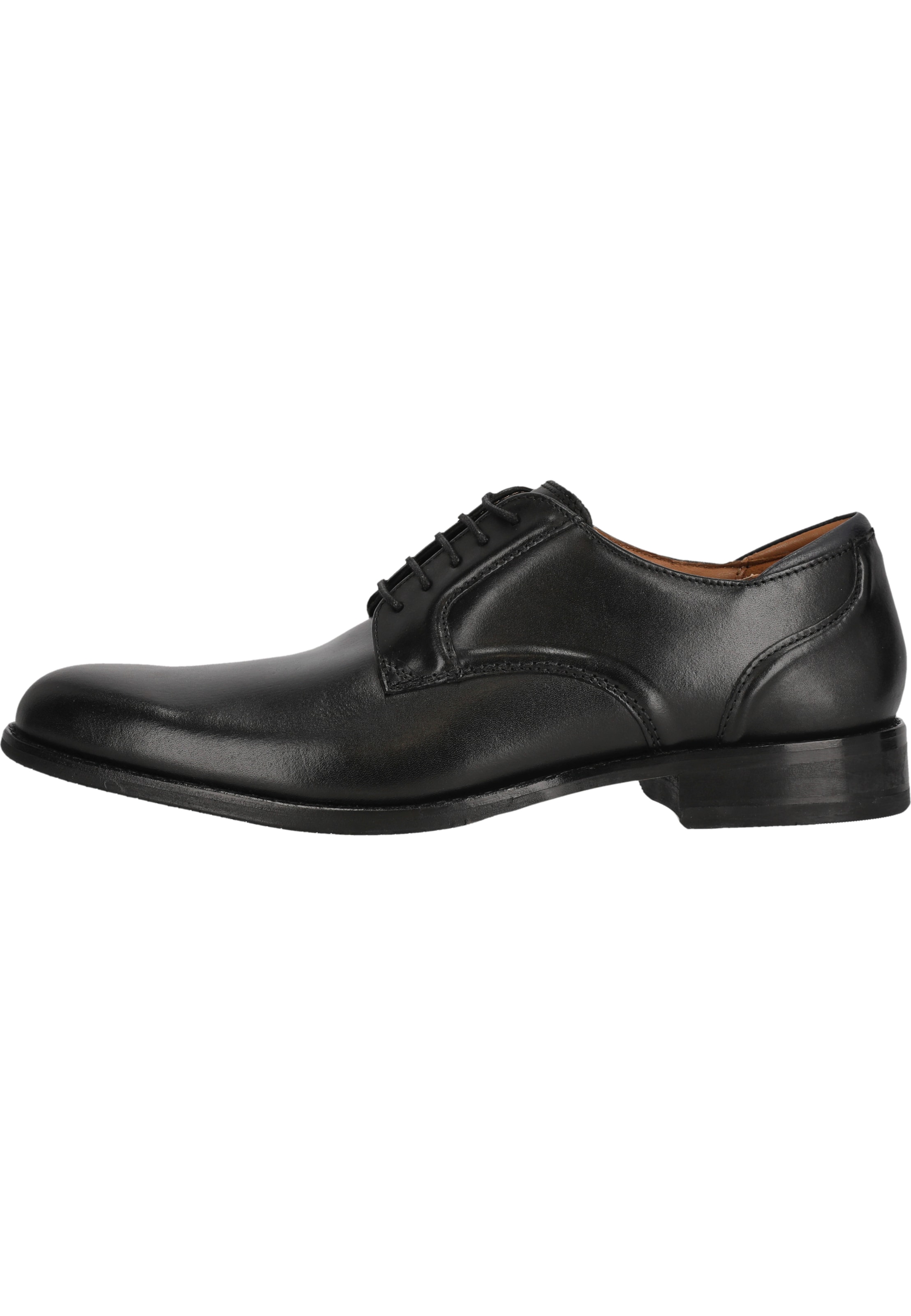 CLARKS Schnürschuhe 'CraftArlo Lace' in Schwarz