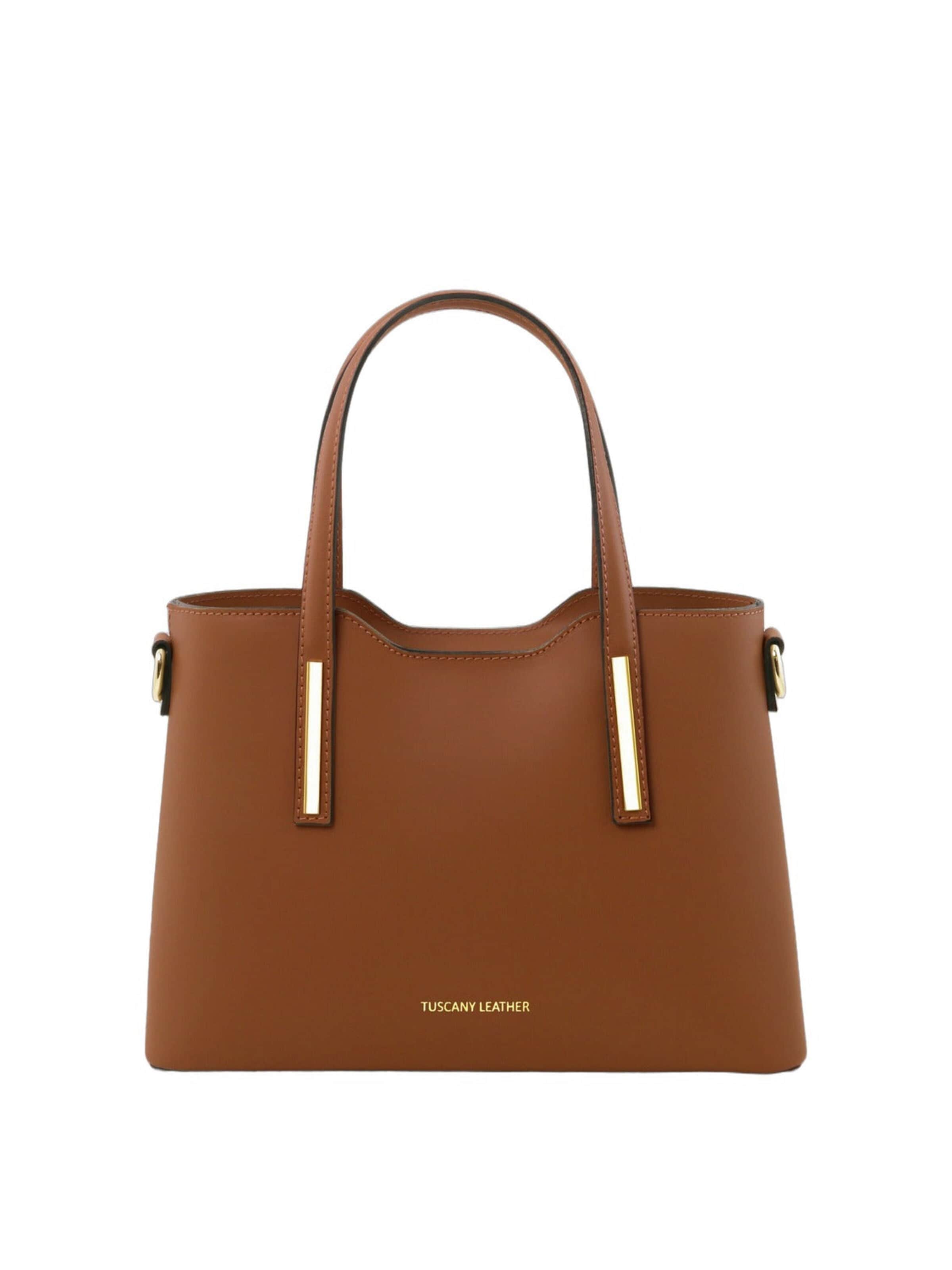 Tuscany Leather Poodlemiskott 'Olimpia', värv pruun: eest vaates