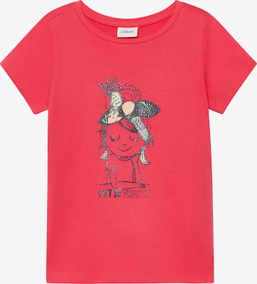 s.Oliver Shirt in Red: front