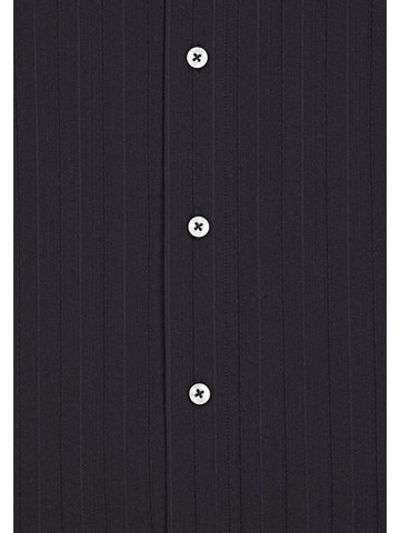 Jan Vanderstorm Comfort fit Button Up Shirt ' Jorma ' in Black