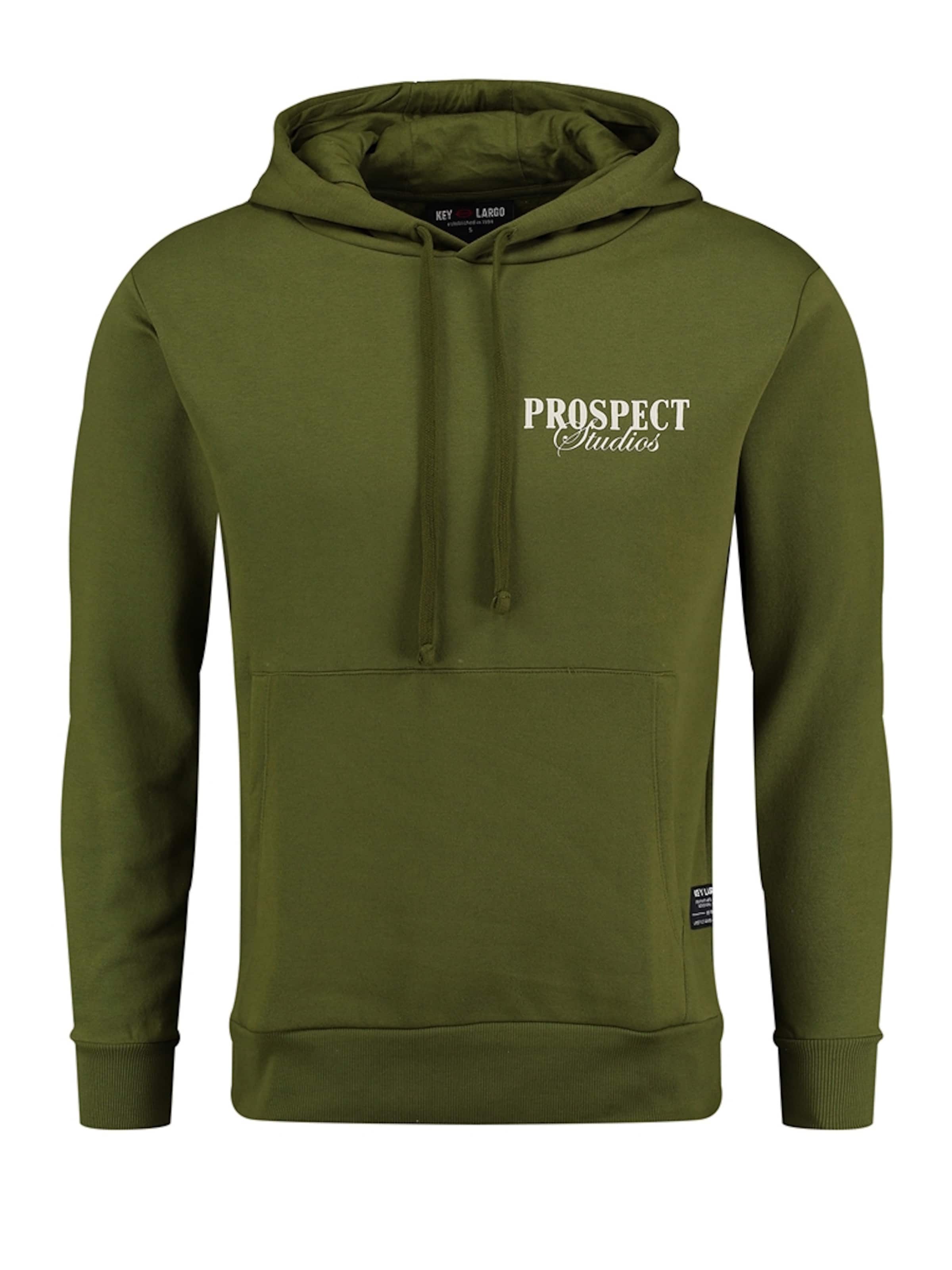 Key Largo Pullover 'Prospect Studios' i grøn: forside