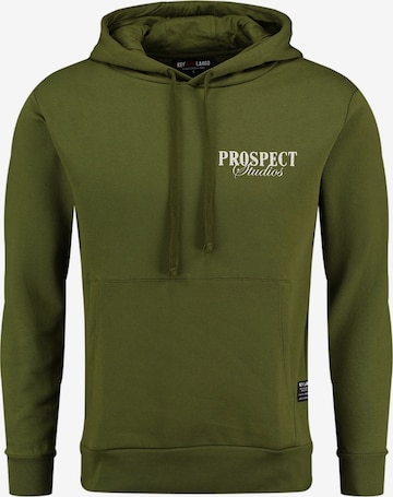 Key Largo Pullover 'Prospect Studios' i grøn: forside