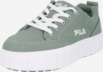 Sneaker bassa di FILA in verde: frontale