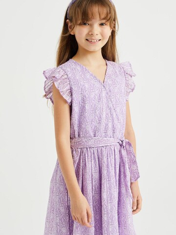 WE Fashion - Vestido em roxo