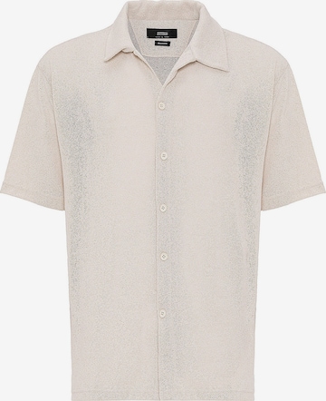 Coupe regular Chemise Antioch en beige : devant