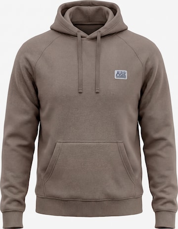 Carrera Jeans Sweatshirt 'Replica Hoodie' in Braun: Vorderseite