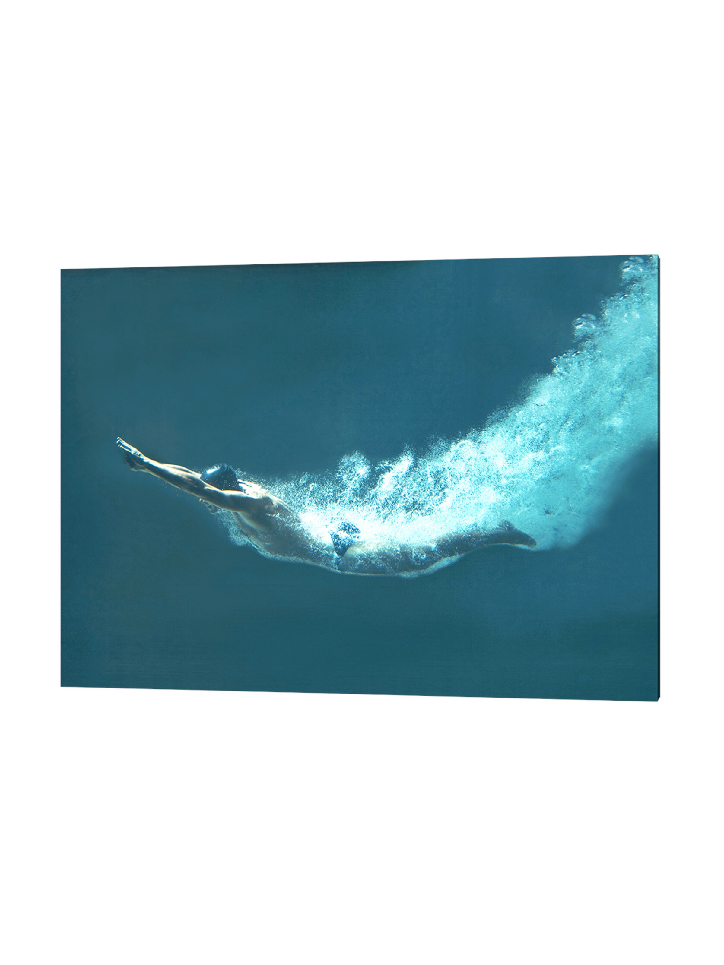 Liv Corday Image 'Professional Swimmer' in Blue: front