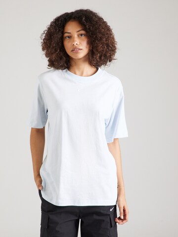 Nike Sportswear Shirt 'Essentials' in Blue: front
