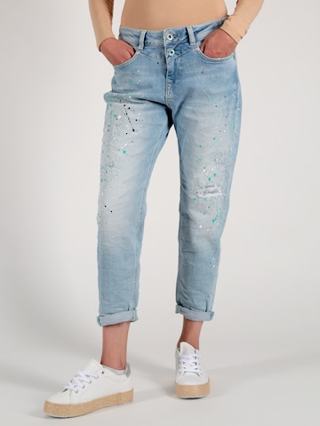 Miracle of Denim Jeans 'Levita' in Blue: front