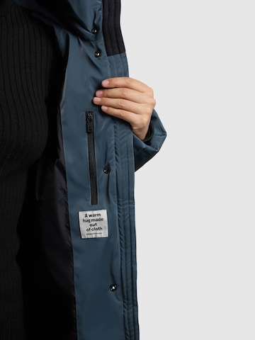 khujo Zimní kabát 'Pulset Shiny' – zelená