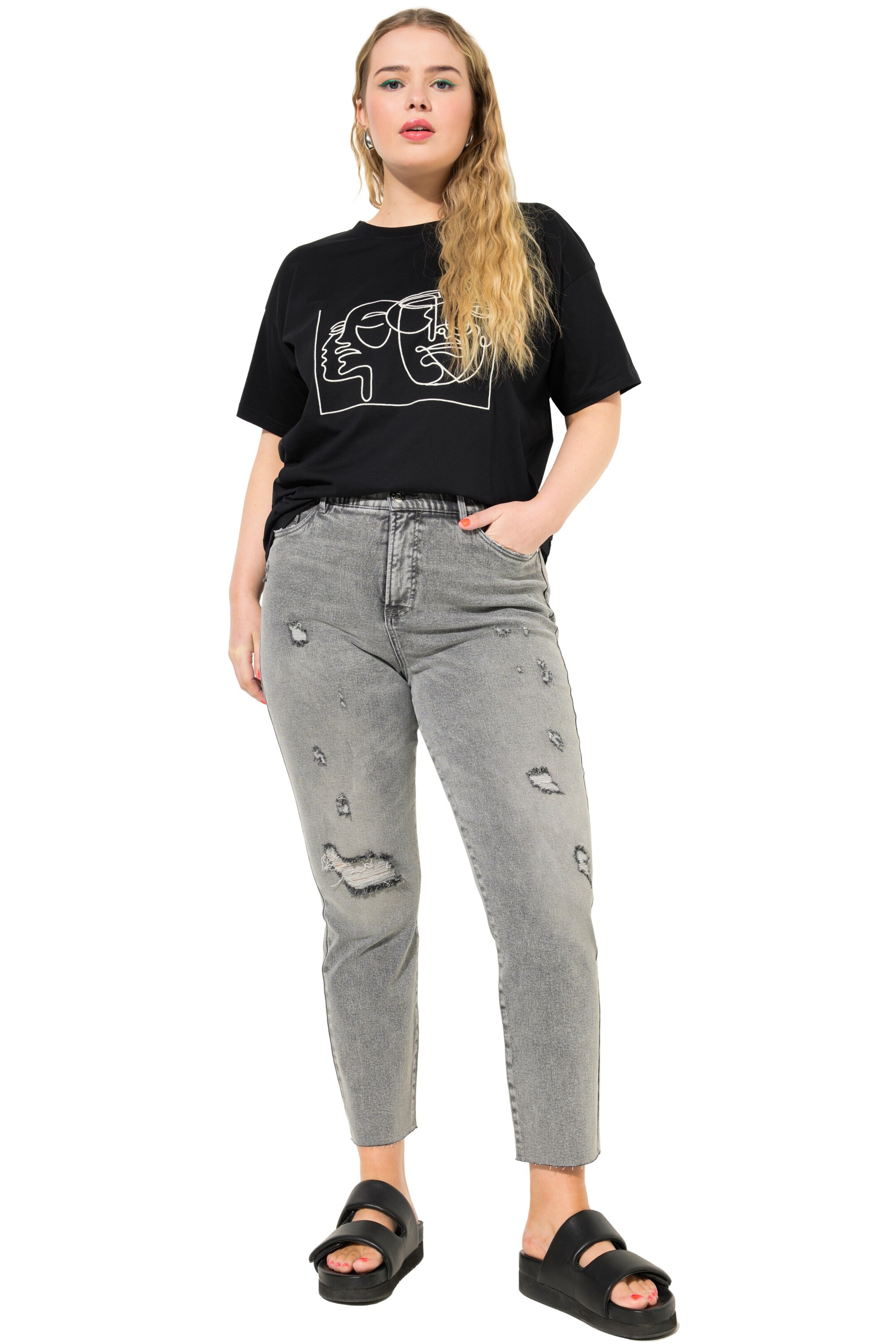 Studio Untold Regular Jeans in Grijs