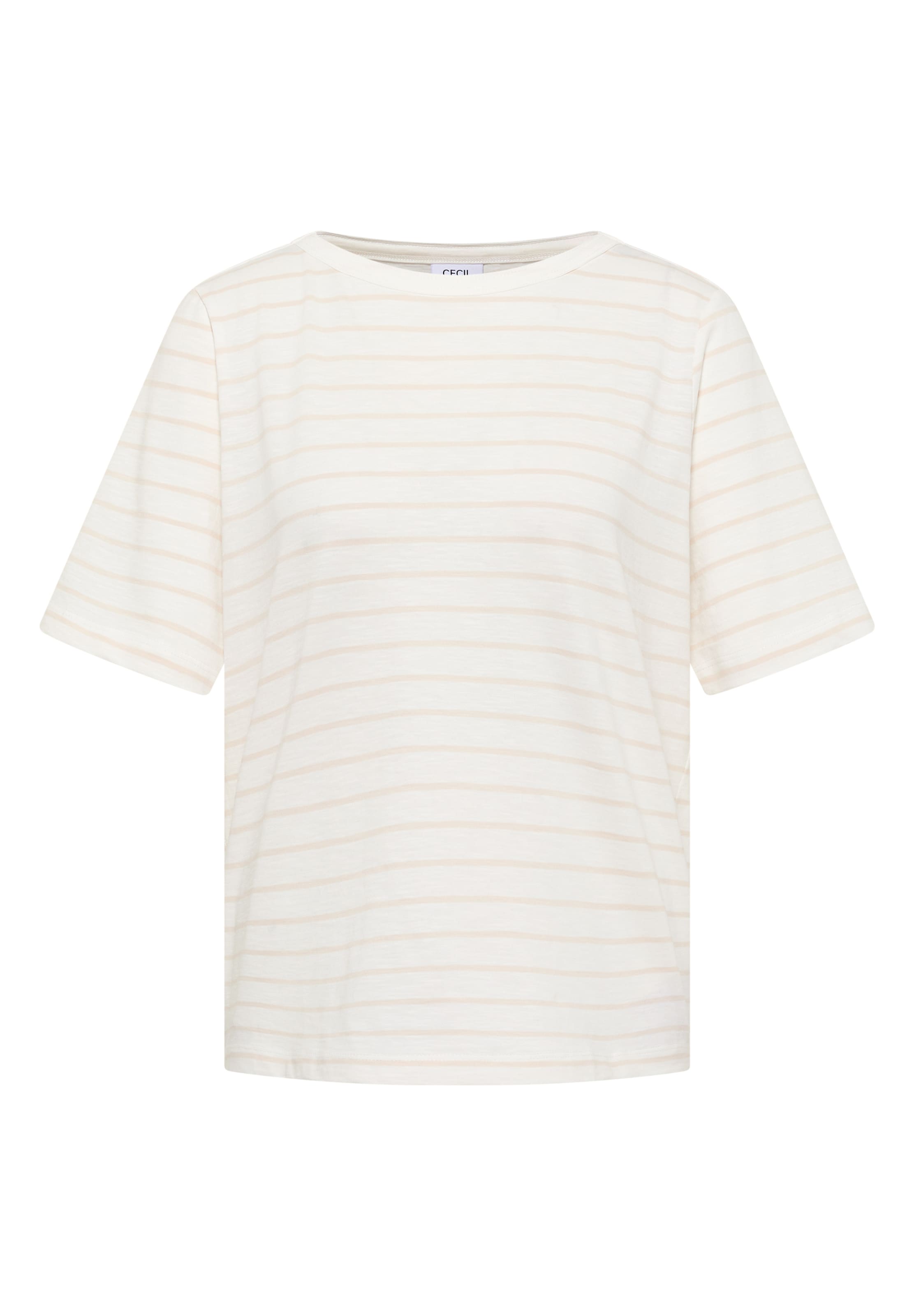CECIL T-Shirts im 2er-Pack in Weiß: Vorderseite