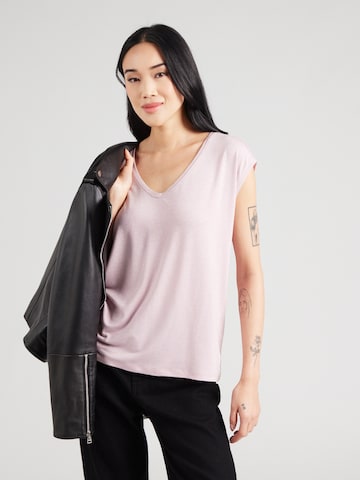 T-shirt 'PCBillo' PIECES en violet : devant