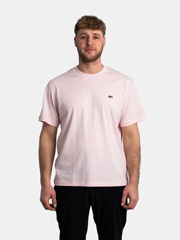 LACOSTE Shirt in Pink: front