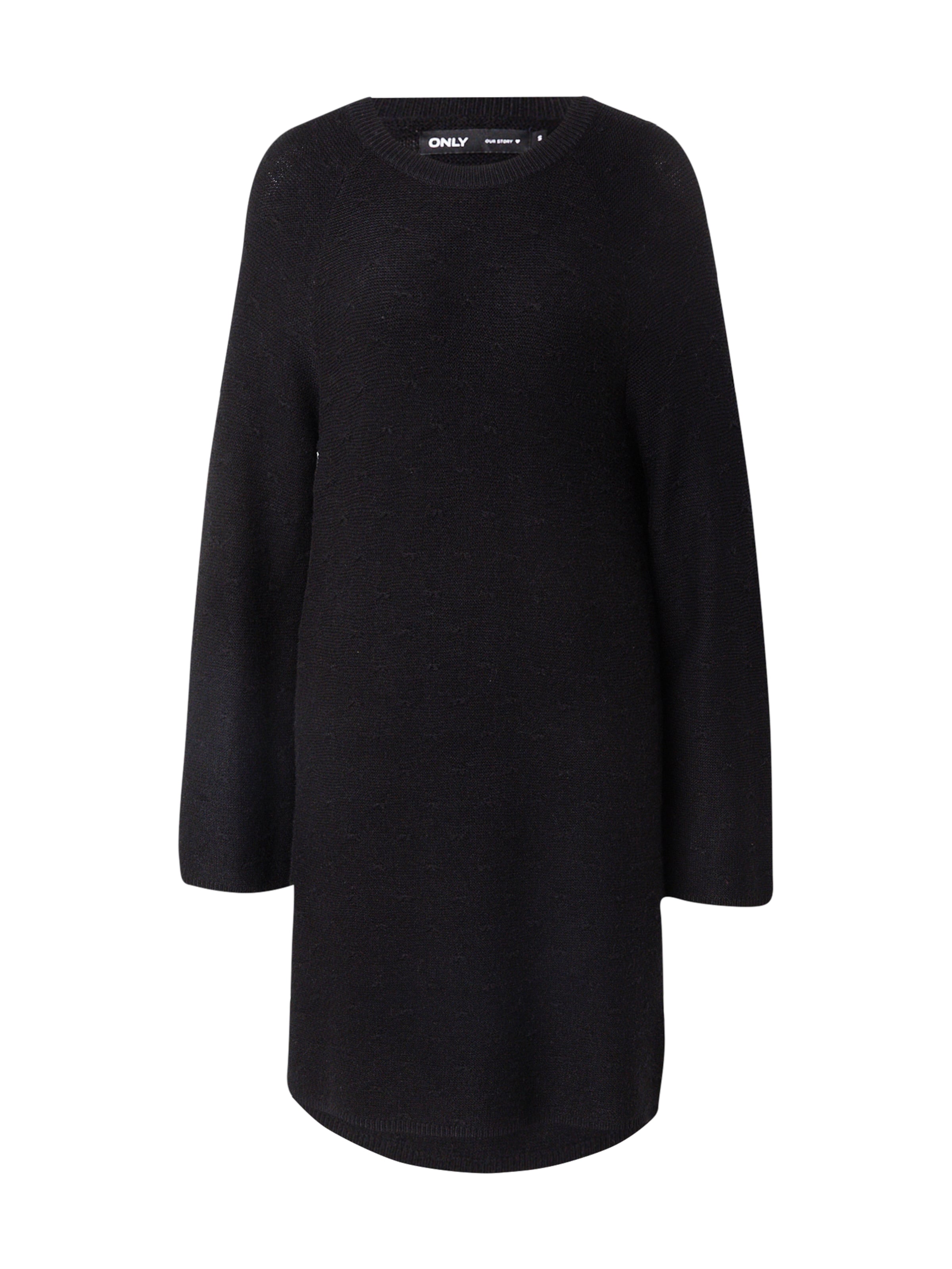ONLY Knitted dress 'ONLKATIA' in Black: front