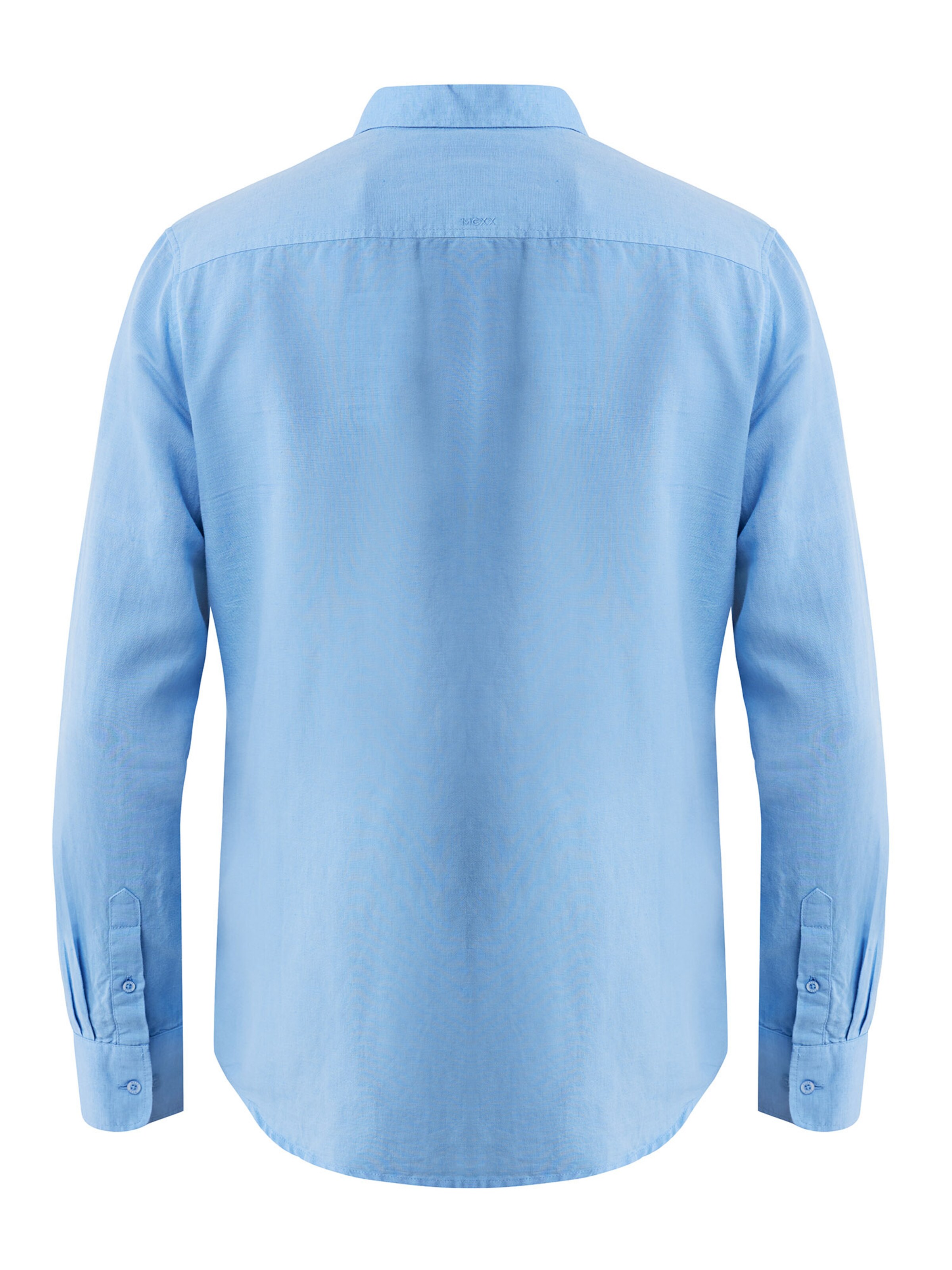 MEXX Regular fit Button Up Shirt 'Caleb' in Blue