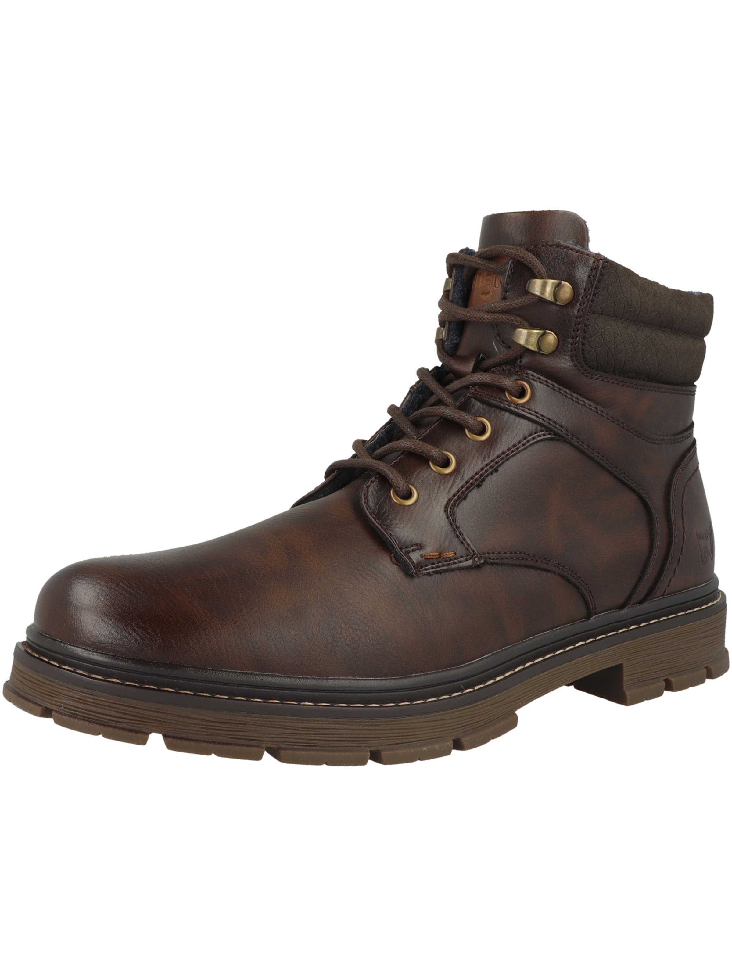 WRANGLER Schnürboots ' Morgan ' in Braun: Vorderseite