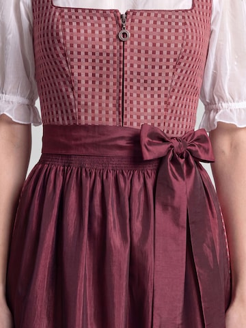 SPIETH & WENSKY Dirndl 'Karma' in Red