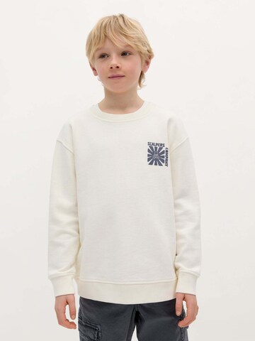 Scalpers Sweatshirt in White: front