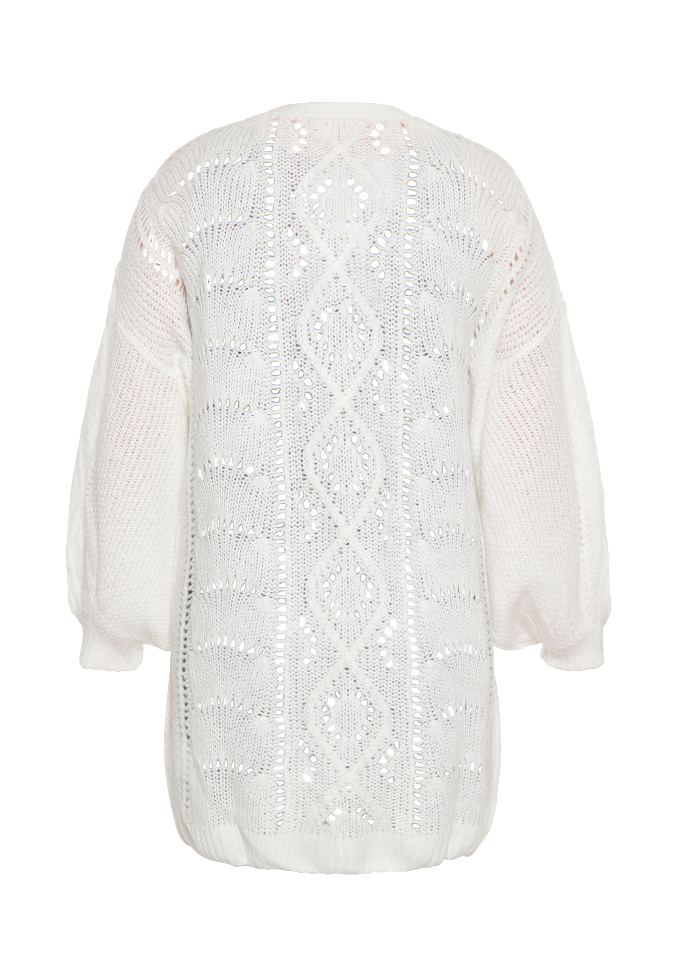 swirly Kardigán - Biela