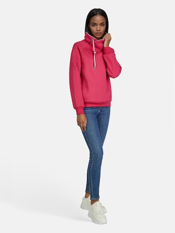 salzhaut Sweatshirt 'Weps' in Rot