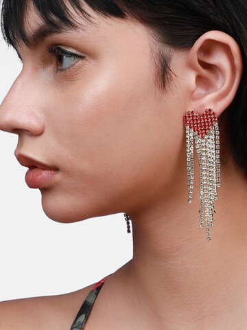 Boucles d'oreilles 'Hephzibah' SOHI en argent : devant