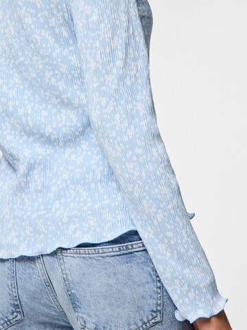 PIECES Shirts 'PCFlora' i blå