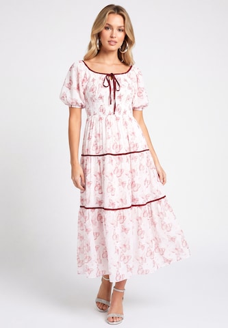 faina Dress in Beige