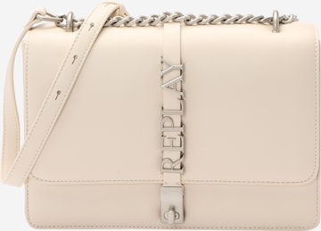 Sac à bandoulière REPLAY en blanc : devant