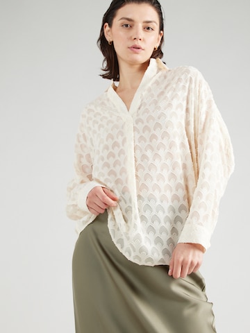 FRENCH CONNECTION Blouse in Beige: voorkant
