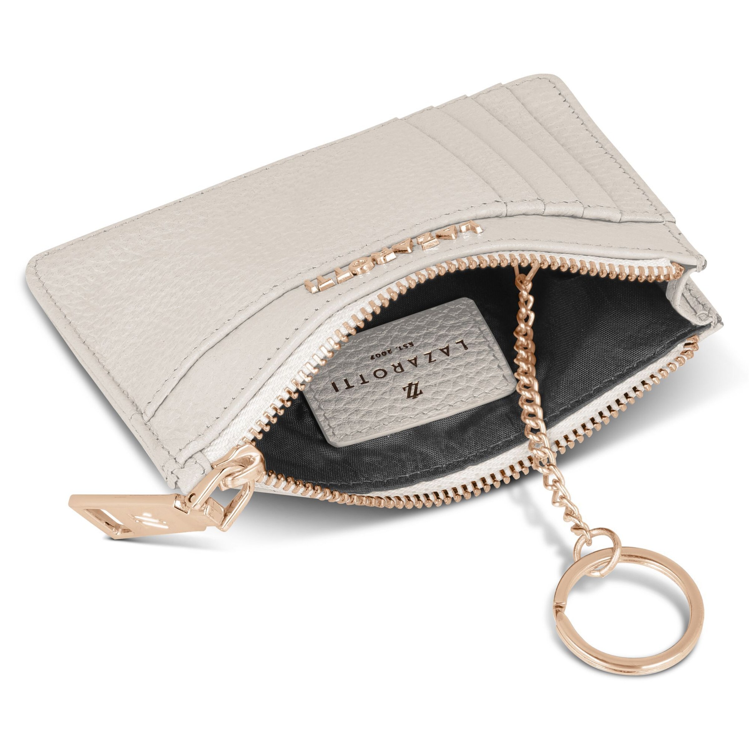 Lazarotti Portemonnaie 'Bologna' in Weiß