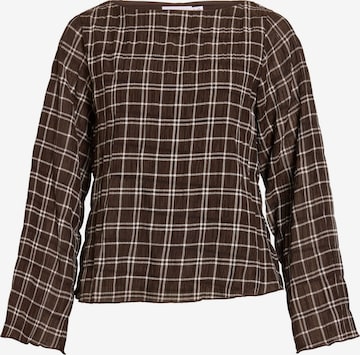 VILA Blouse 'VIEBLA' in Bruin: voorkant