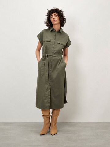 Apricot Dress ' ' in Green: front