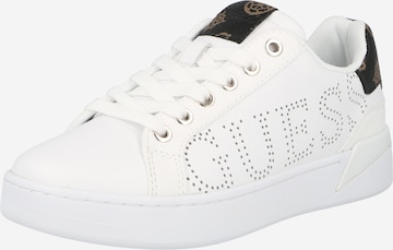 GUESS Sneaker 'RORIA' in Weiß: front