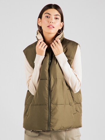 SISTERS POINT Vest 'DEVON' in Green: front