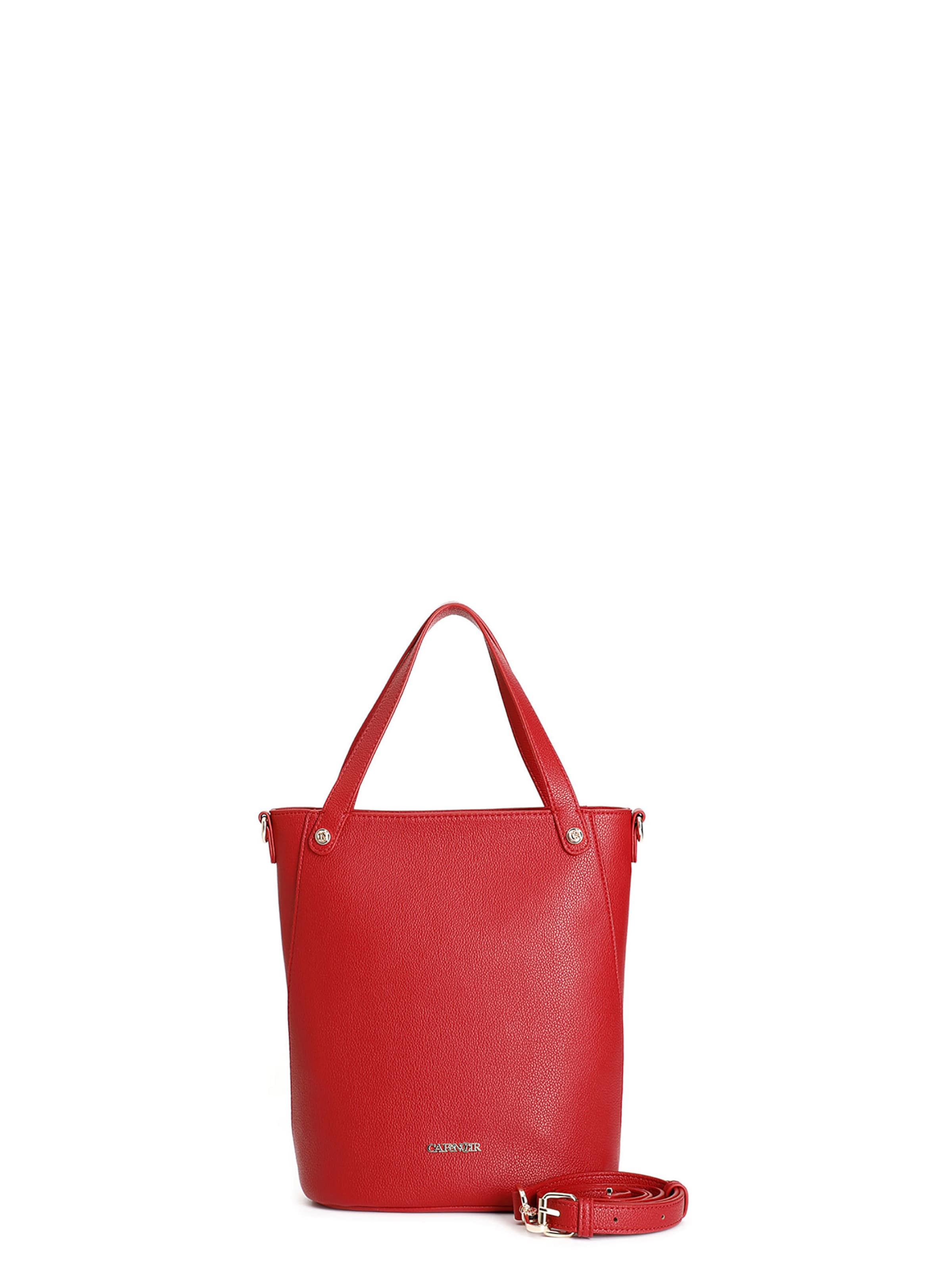 Borsa a sacco di CAFè NOIR in rosso: frontale