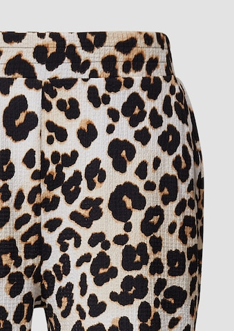 s.Oliver Wide leg Broek in Beige