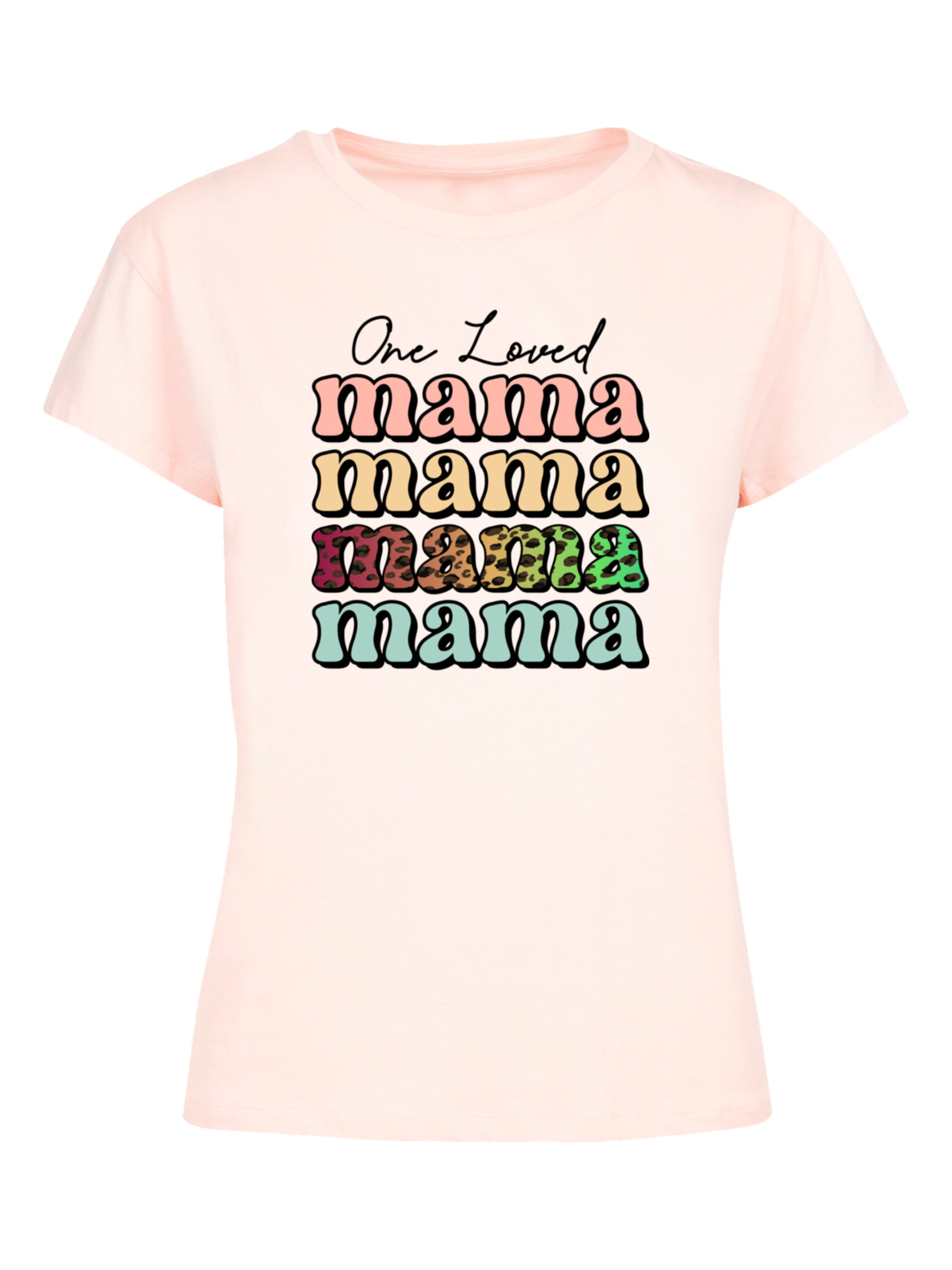 F4NT4STIC Shirt 'Mothers Day Mama' in Pink: front