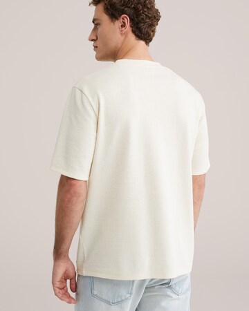 WE Fashion Тениска в бяло