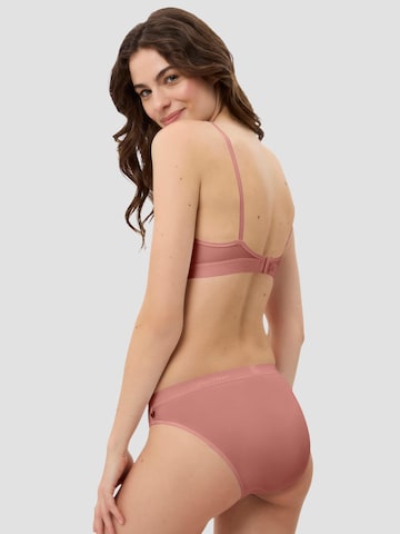 BeeDees Triangle Bra 'Soft-BH Microfun N' in Red