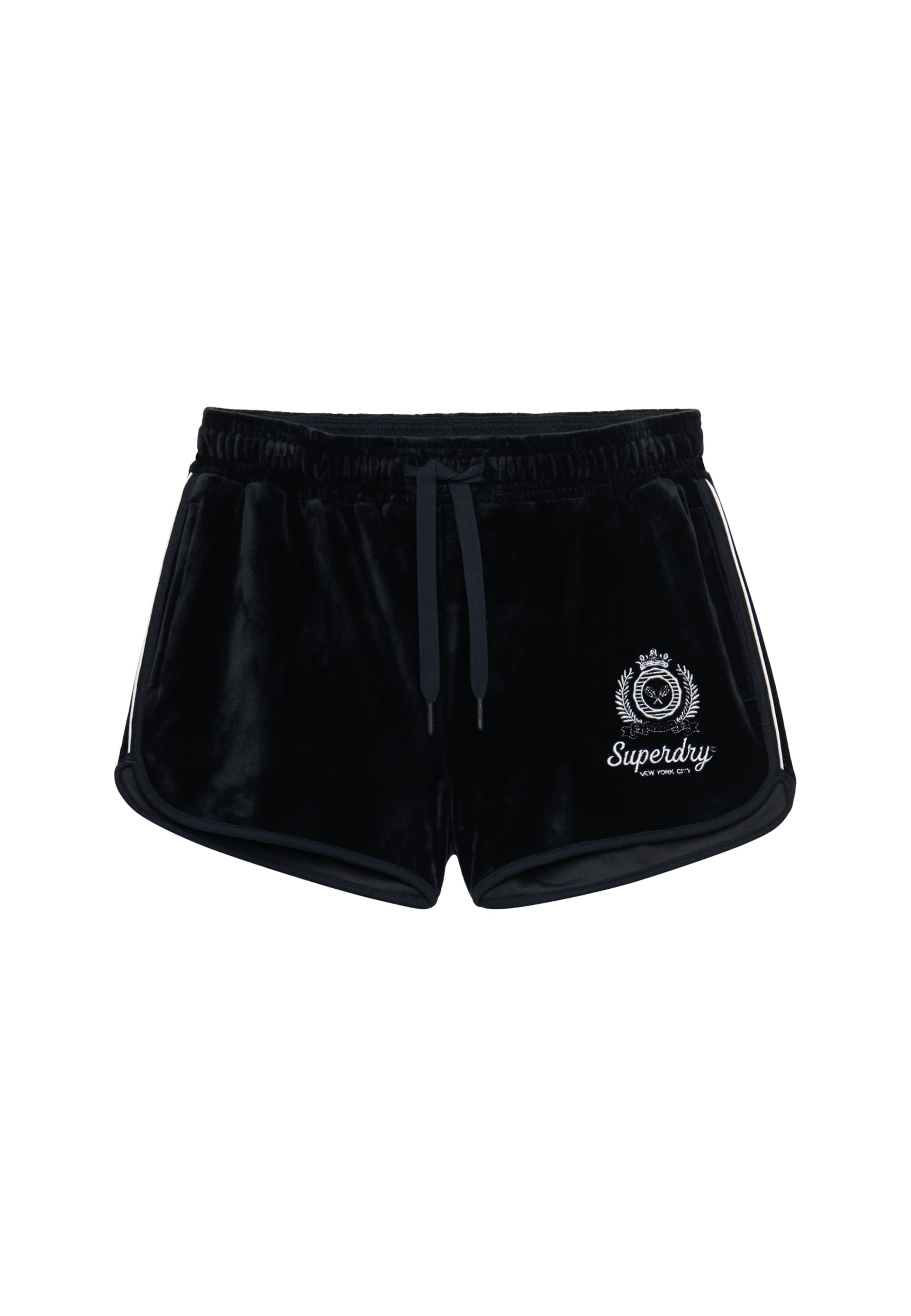 Regular Pantalon 'Country Club' Superdry & Co en noir : devant