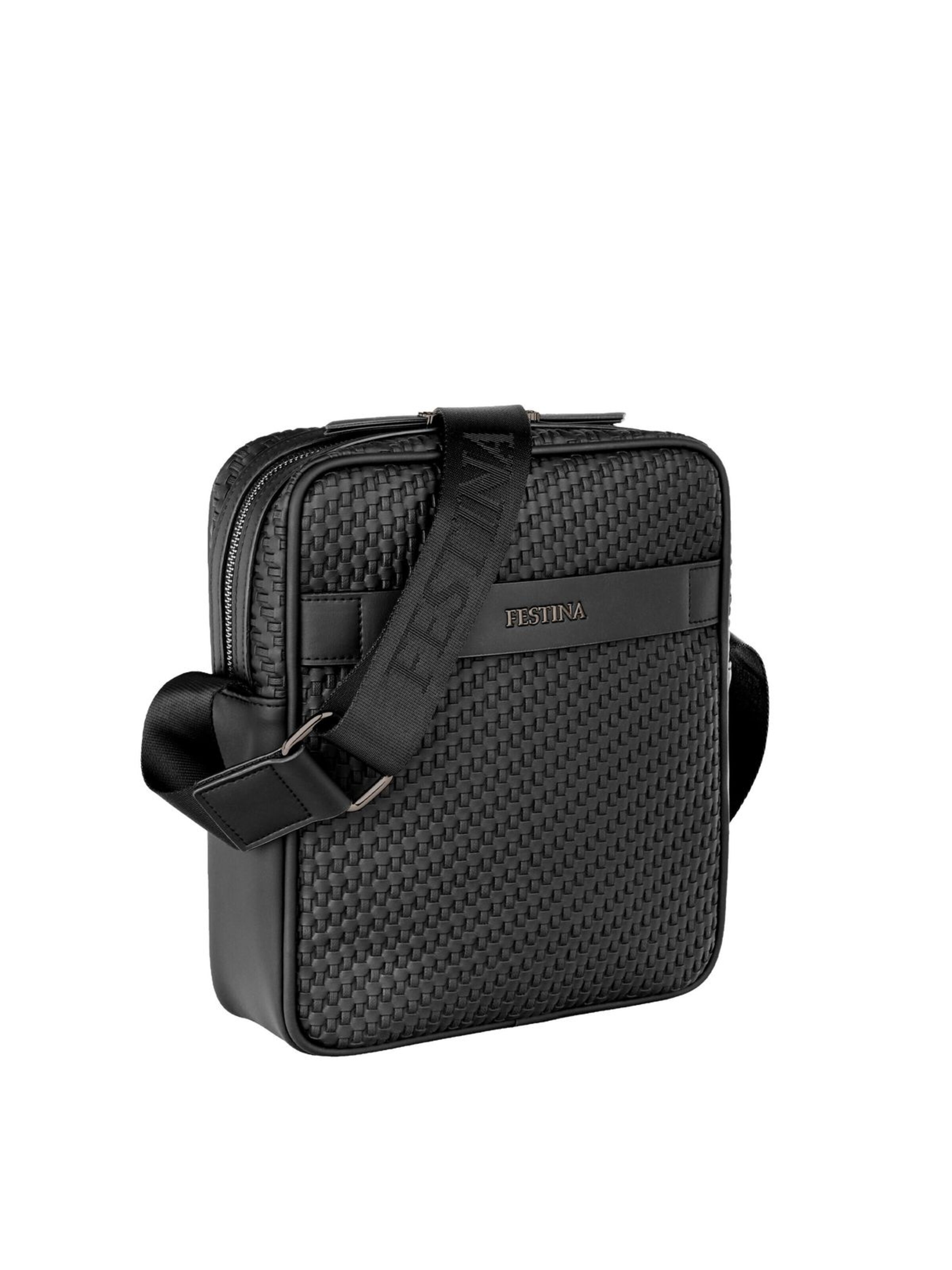 FESTINA Taška přes rameno 'Reporter bag Interlace' – černá